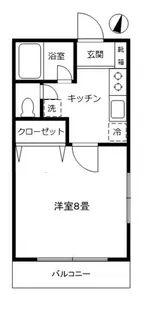 ニュー田原ハイツ【1階】の間取り