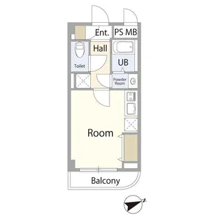 BLOOMのぼりと【5階】の間取り