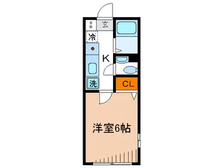CRASTINA下北沢【1階】の間取り