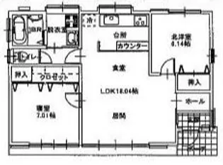 静岡県浜松市中央区瓜内町【一戸建】の間取り