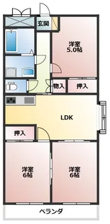 マンション名倉【2階】の間取り