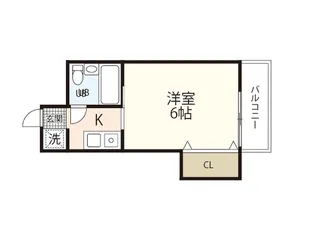 第2藤哲ビル【2階】の間取り