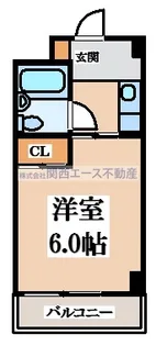 エクセレント忍ケ丘【4階】の間取り