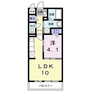 ラフォーレ【3階】の間取り