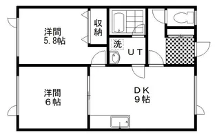 ドリームカーサ彩華II【1階】の間取り