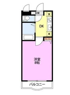 新潟県新潟市中央区関屋恵町【マンション】の間取り