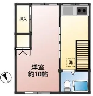 コーポ小林【2階】の間取り