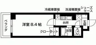 アルファード西落合【2階】の間取り