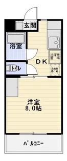 ボーネンK【2階】の間取り