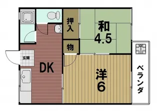 メゾン芝【2階】の間取り
