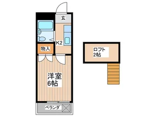 セドルハイム三鷹C棟【1階】の間取り