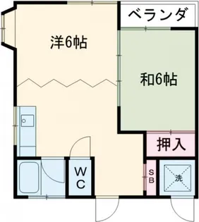 アークハイツ【2階】の間取り
