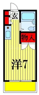 ジュネパレス松戸第16【2階】の間取り