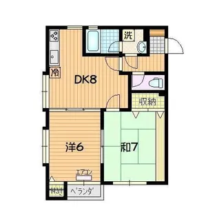 ベンジャミン【1階】の間取り