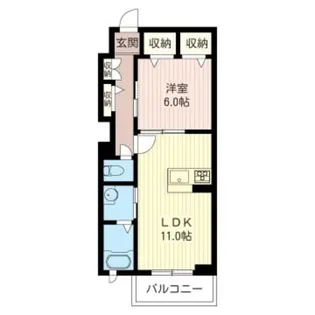 グランシャリオ【3階】の間取り
