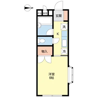 ピュア・ルミナス【1階】の間取り