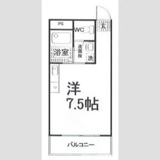 エコハイツ高砂駅前【2階】の間取り