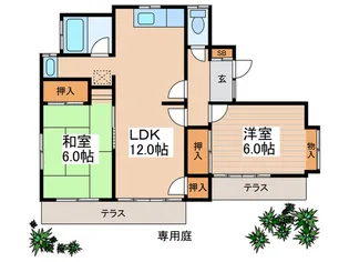 福田邸【1階】の間取り