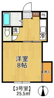メゾン小萩【1階】の間取り