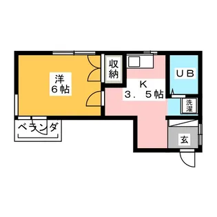 パインプレジオ【1階】の間取り