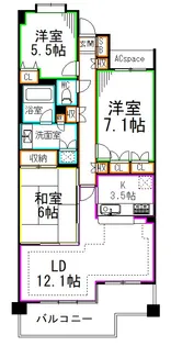 東京都杉並区高井戸東3【マンション】の間取り