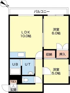 グランメール宮の沢【3階】の間取り
