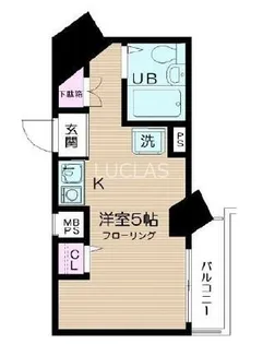 日神パレステージ石川町【2階】の間取り