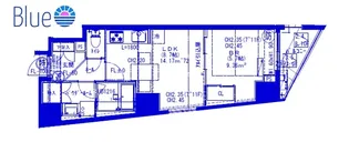 1LDKの間取り画像