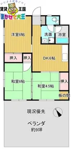 七福ビル【2階】の間取り