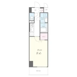 ルーツ新都心【2階】の間取り