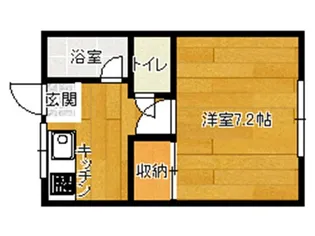 フォーブル美須々【2階】の間取り