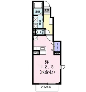 チアフルホームA【1階】の間取り