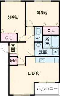 センティフォリア【1階】の間取り