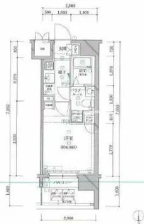 アルテシモレガ【6階】の間取り