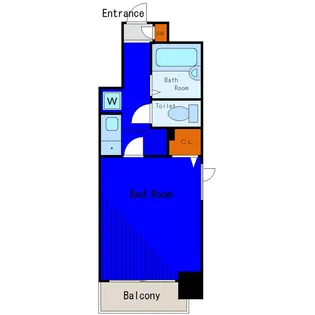 東京都港区芝2【マンション】の間取り
