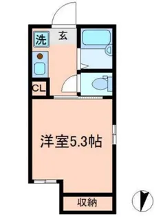 カロン【3階】の間取り