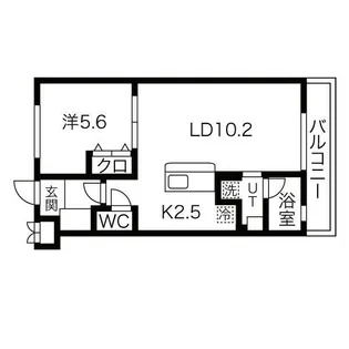しまかげビル【3階】の間取り