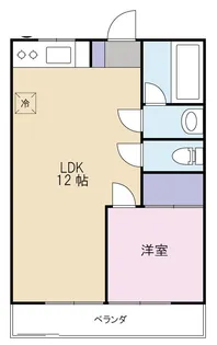 コーポ光和【2階】の間取り