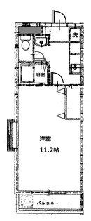 ジェムハナクマ【4階】の間取り