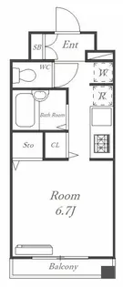 フレンズモール【7階】の間取り