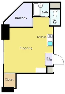 BーWALL神保町【5階】の間取り