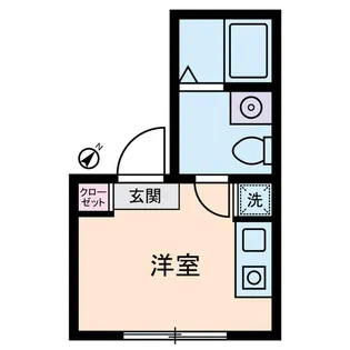 東京都新宿区西早稲田1【マンション】の間取り
