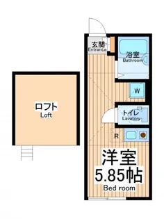 ファシル川崎【2階】の間取り