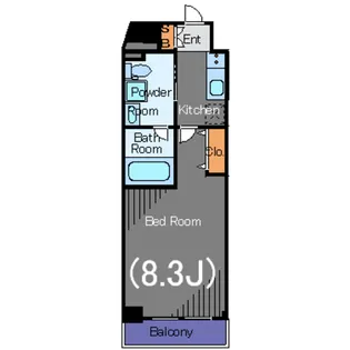 ステージファースト桜新町【3階】の間取り