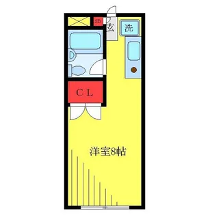 コンフォートマンション北戸田【2階】の間取り