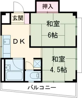 小美屋ビル【3階】の間取り