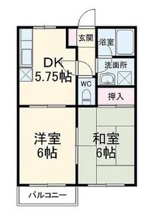 グリーンビレッジ【1階】の間取り