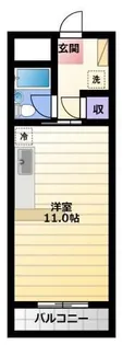 コンフォール佐鳴台【1階】の間取り