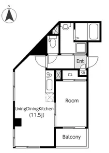 ディアネスト【3階】の間取り