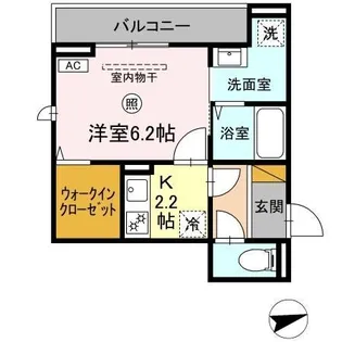 ヴァンデ【3階】の間取り